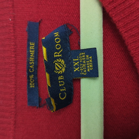 COPY - CLUB ROOM | men's cashmere sweater - Picture 2 of 2